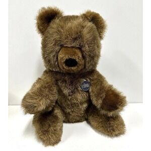 1978 GUND Collector's Classic Brown BEAR 14" Plush Vintage Stuffed Animal